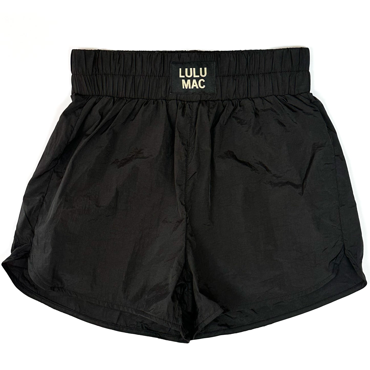 Lulu Mac Solid Shorts BLACK
