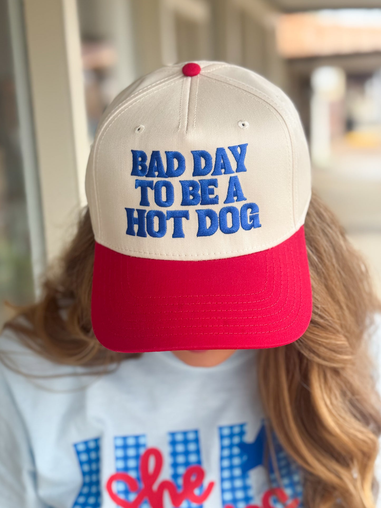 Bad Day To Be A Hot Dog Trucker Hat