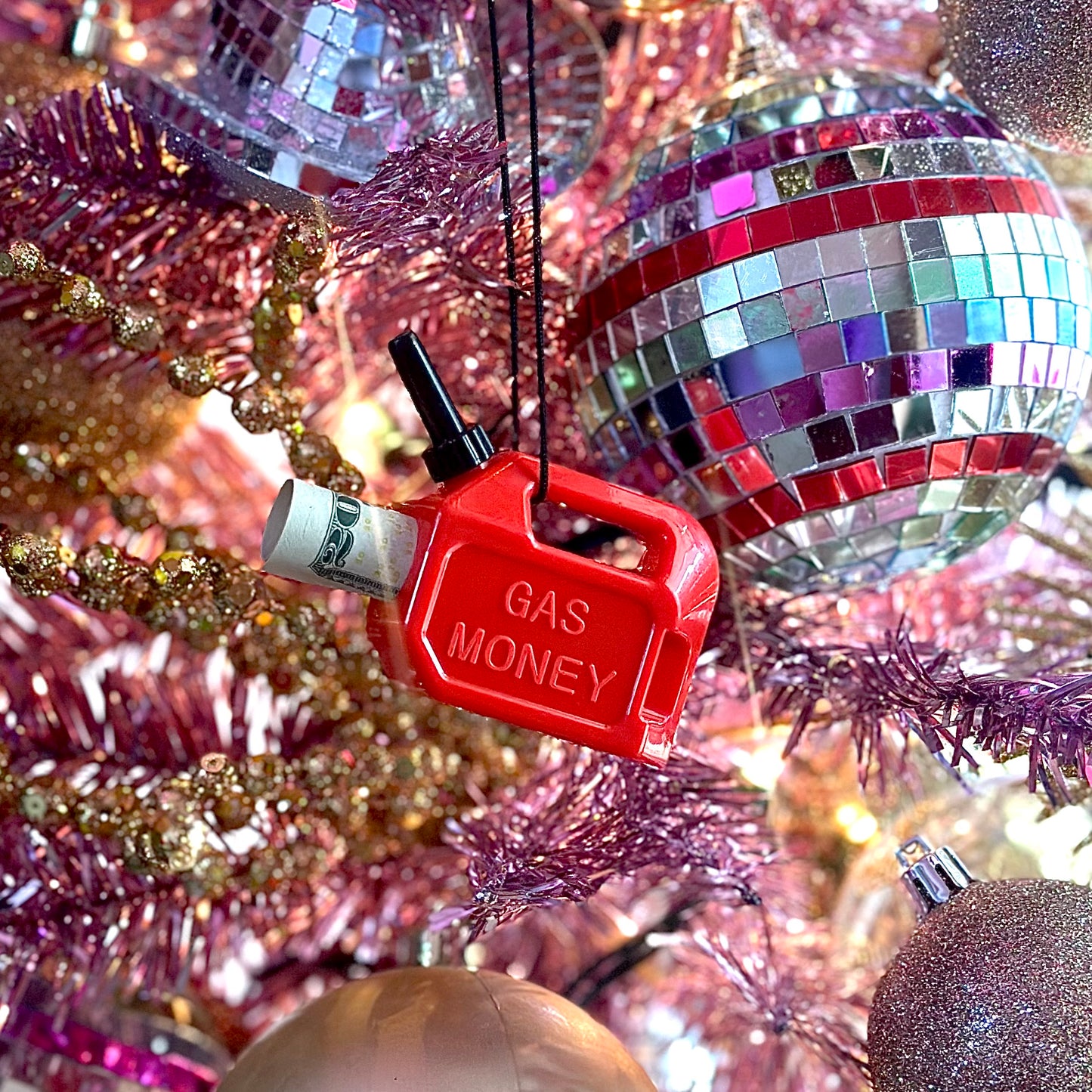 Gas Money Ornament Money Holder