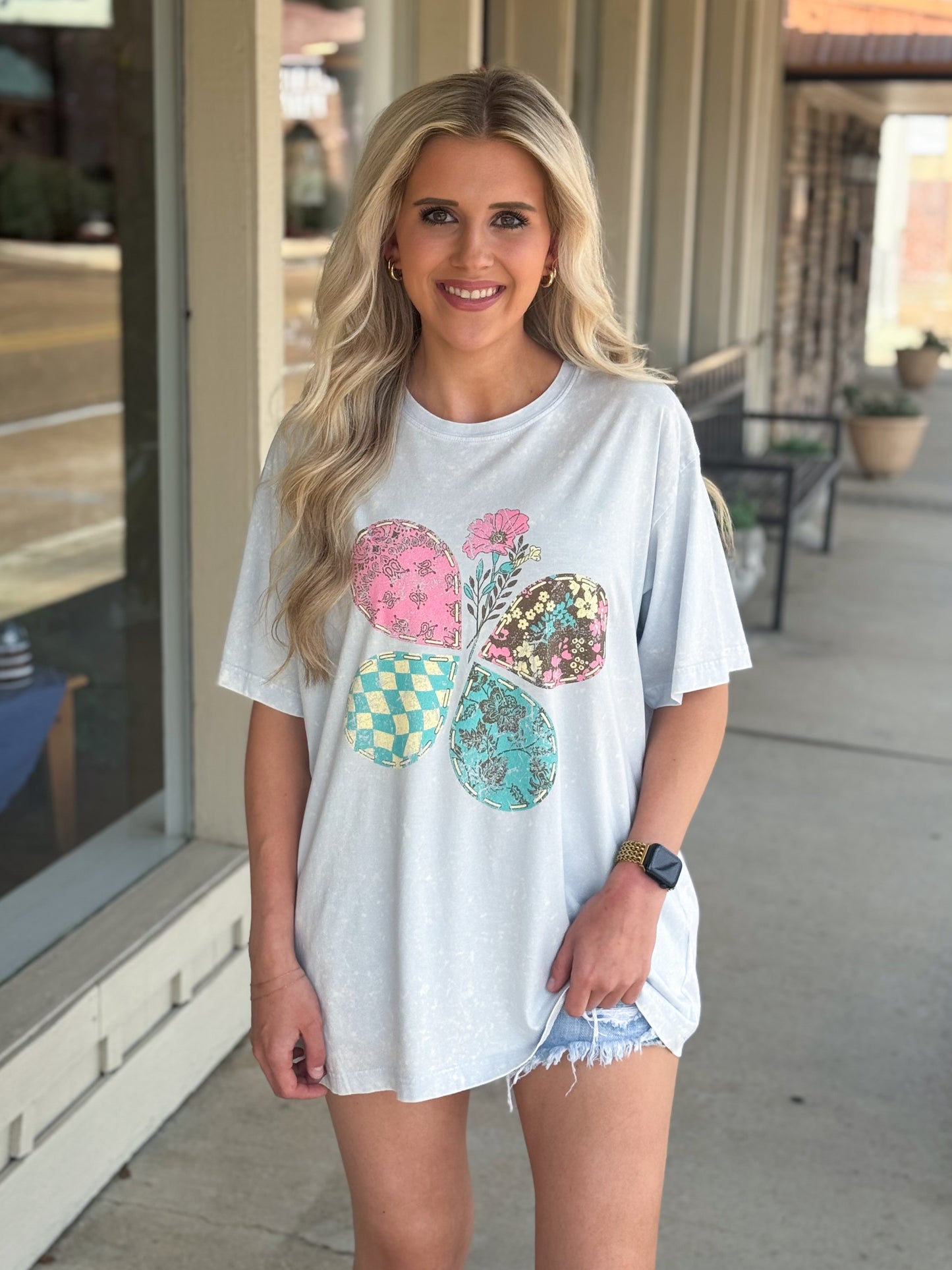 Floral Butterfly Tee
