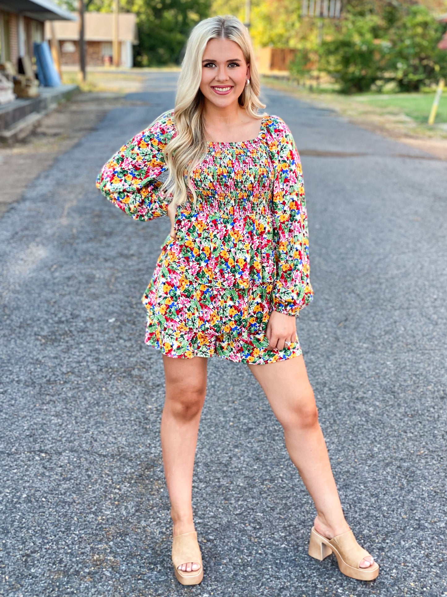 Wildflower Fields Romper