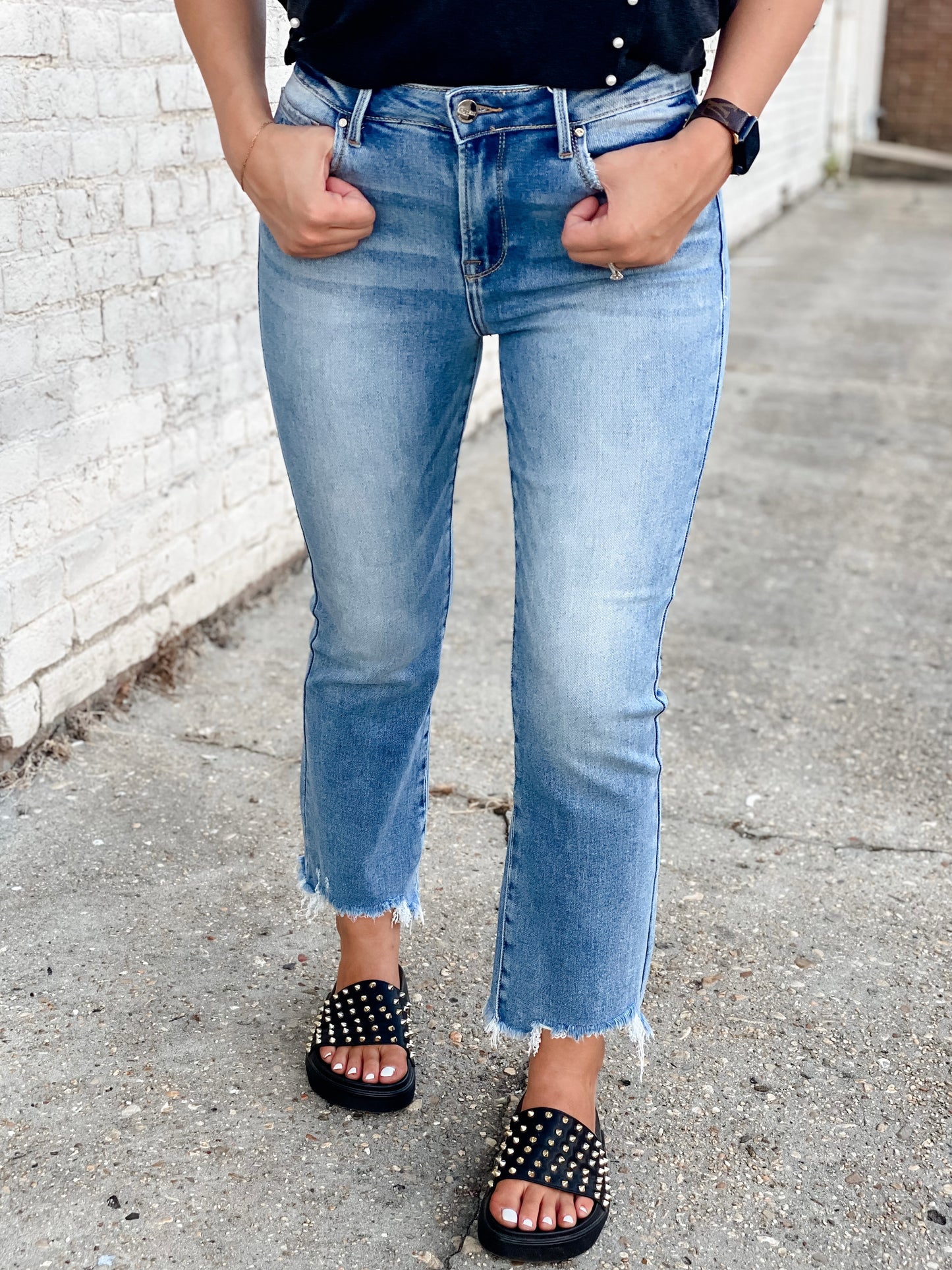 Stay Updated Straight Leg Jeans