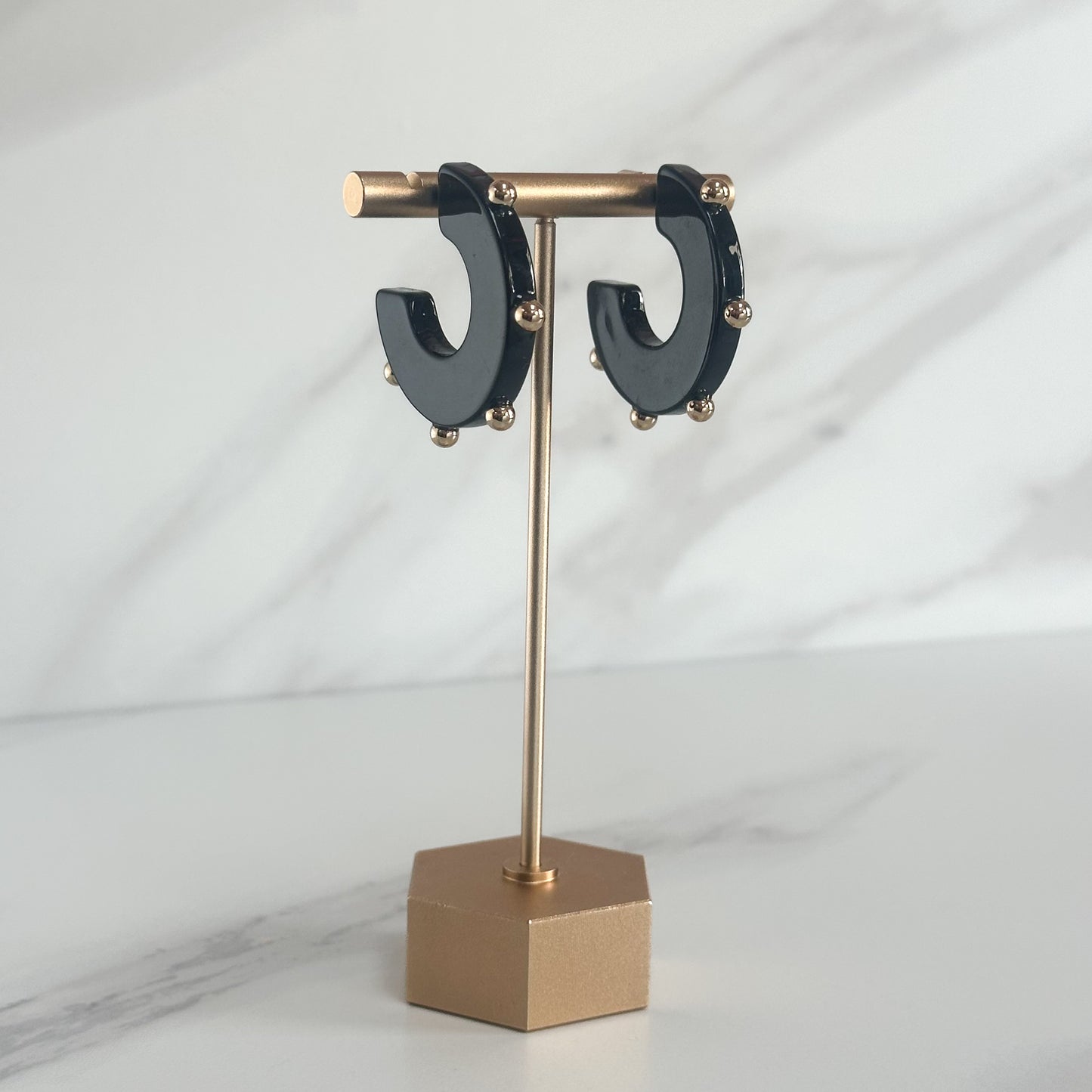 Parker Earring BLACK