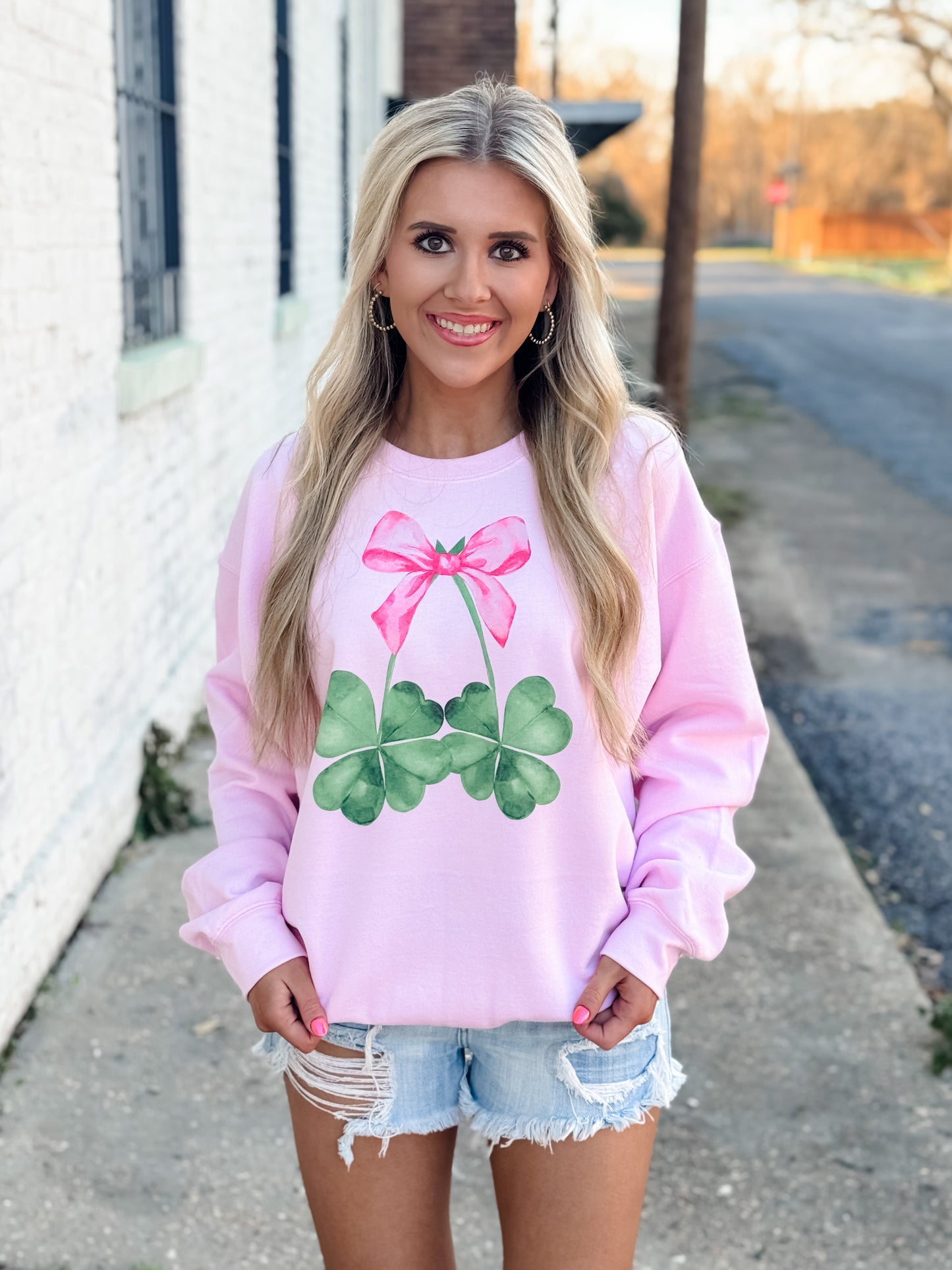 Luckiest Girl Sweatshirt