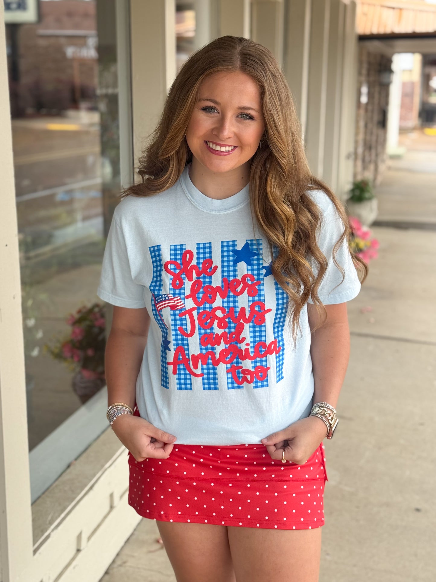 She Loves Jesus Tee