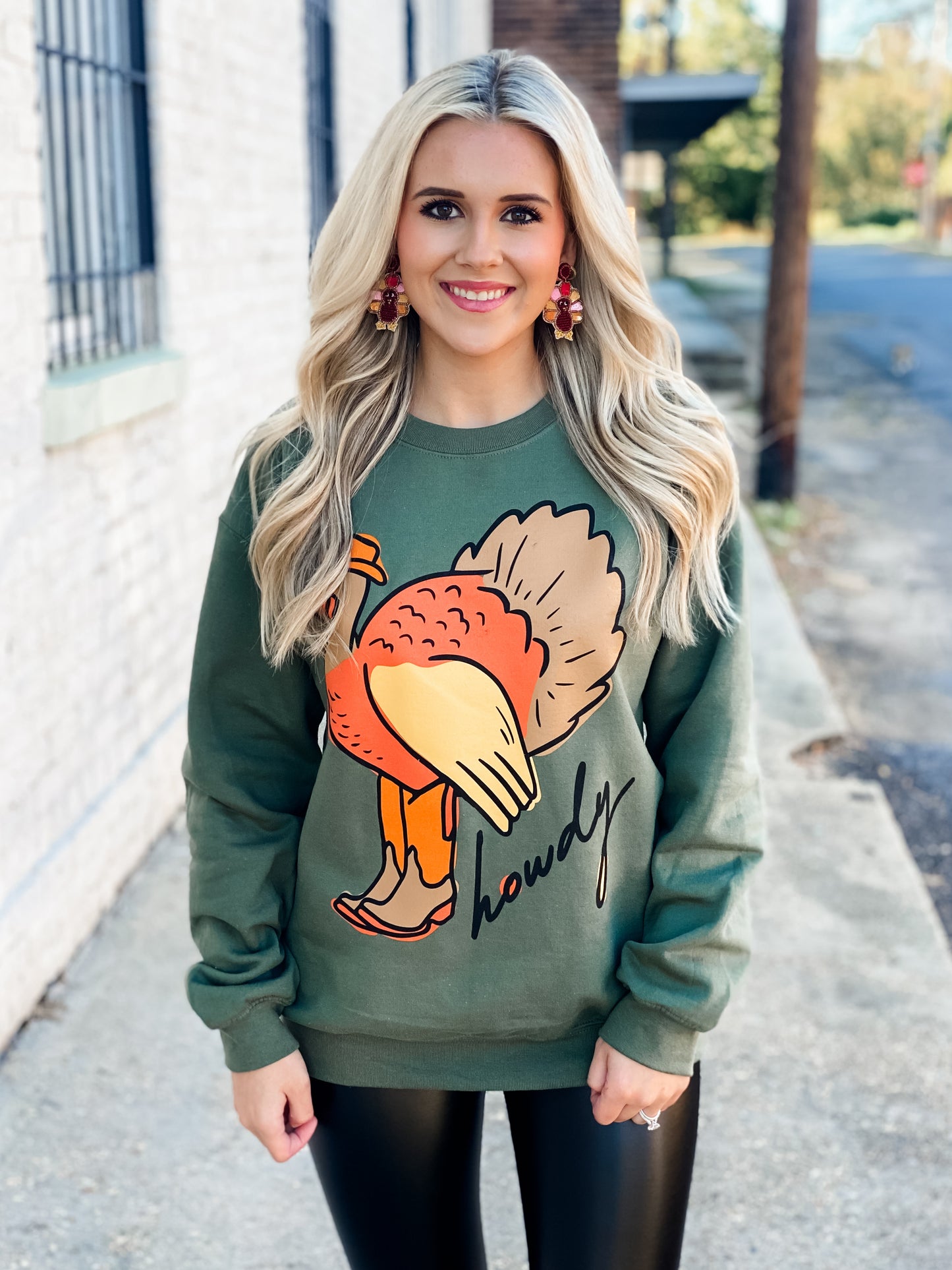 Howdy Turkey Sweatshirt