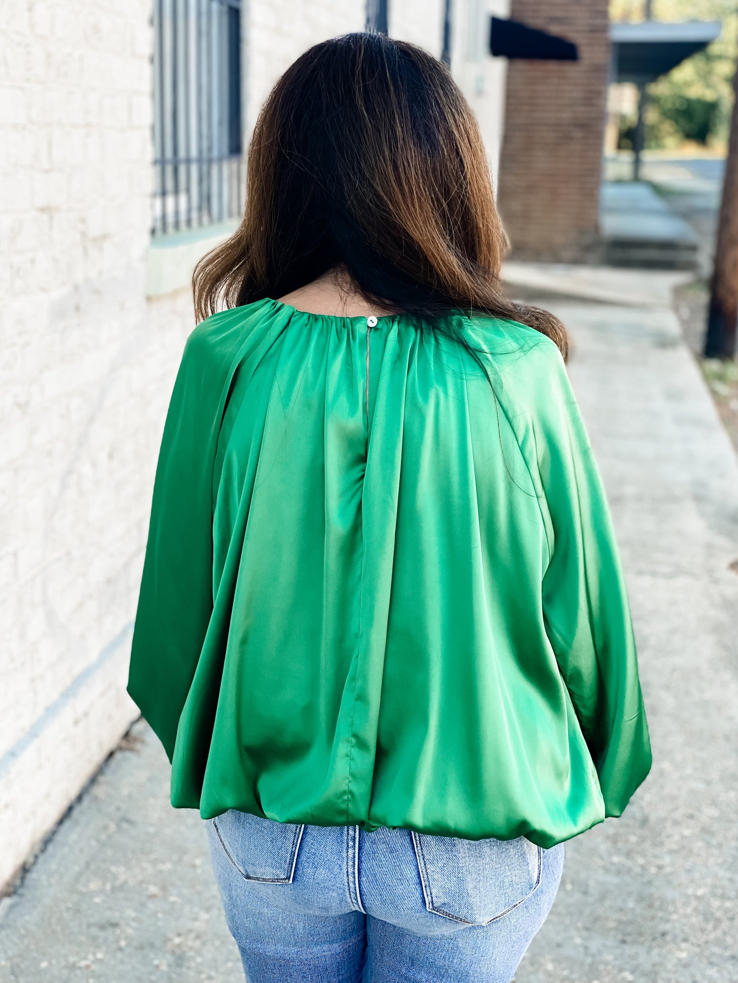 Emerald Lights Top