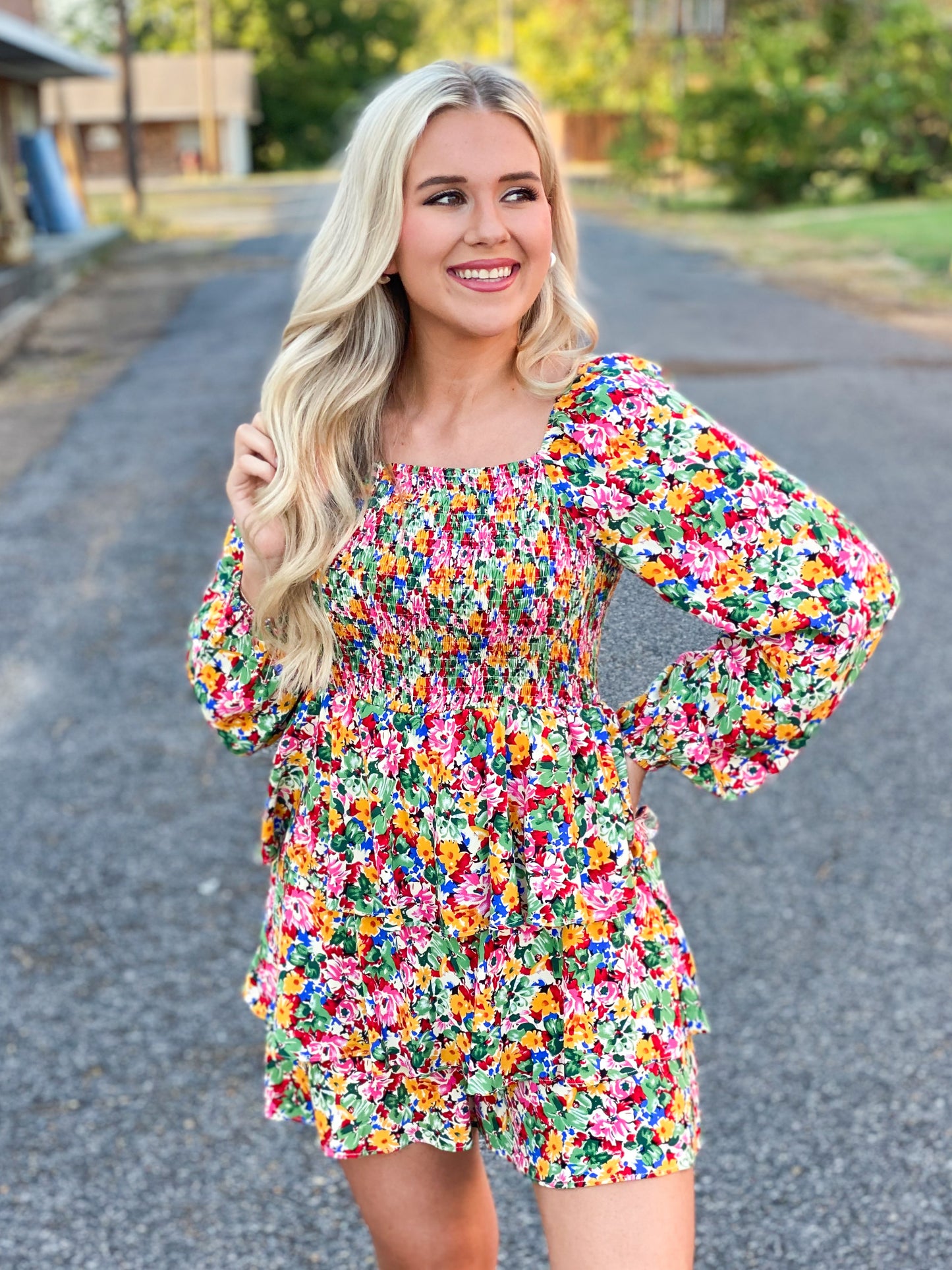 Wildflower Fields Romper