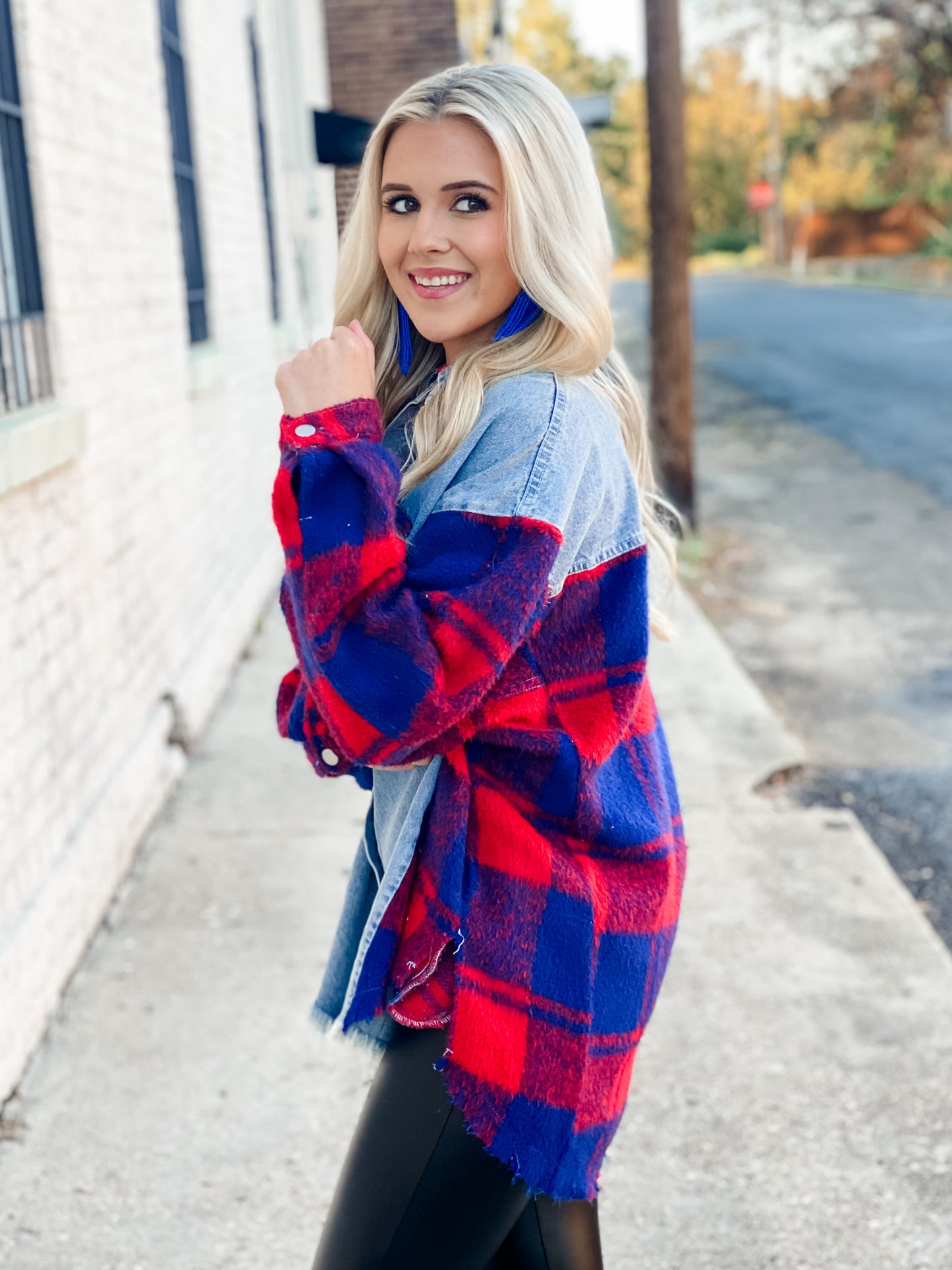 Fall Mixer Denim Shacket