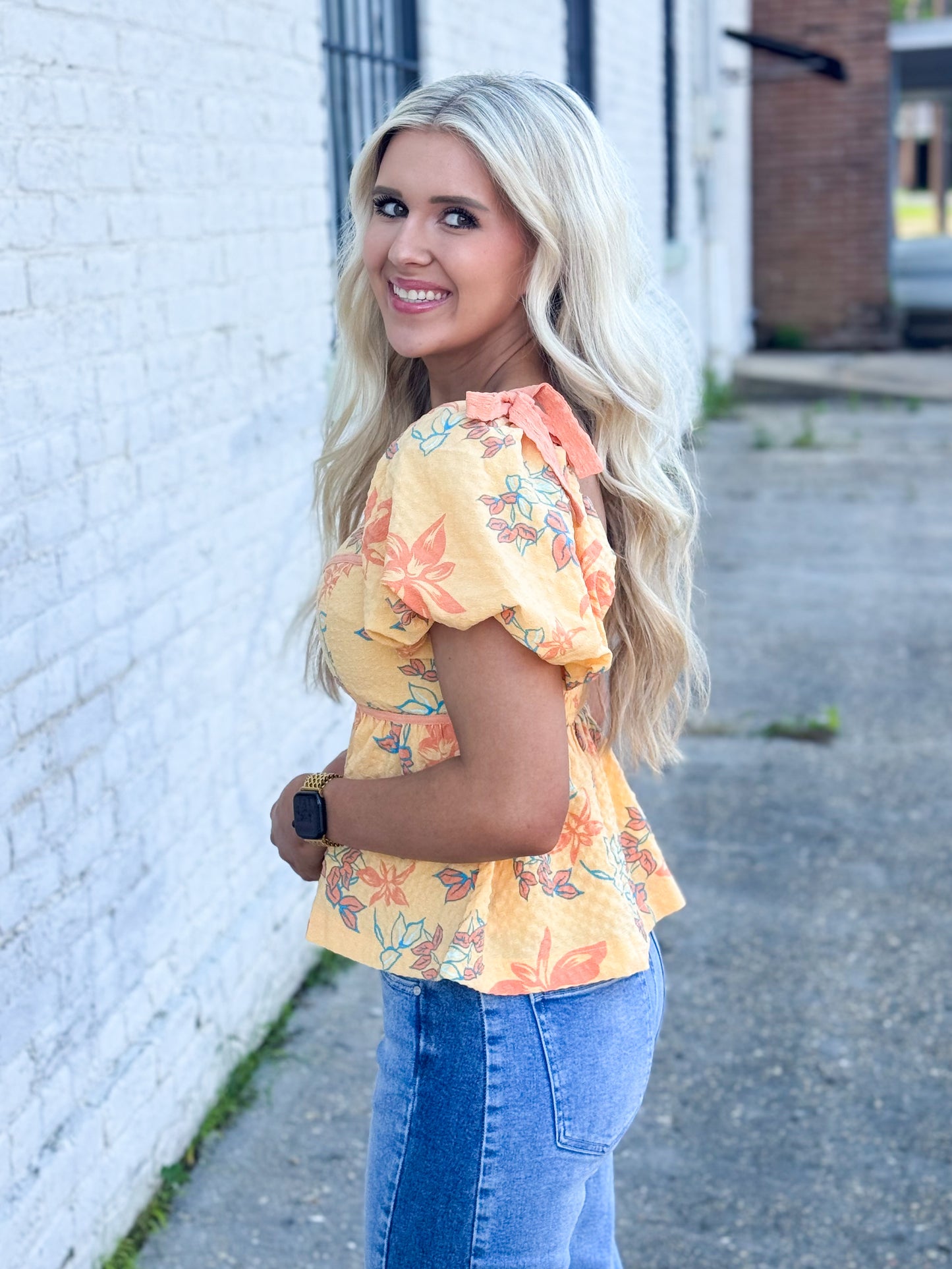 Let’s Pick Flowers Top