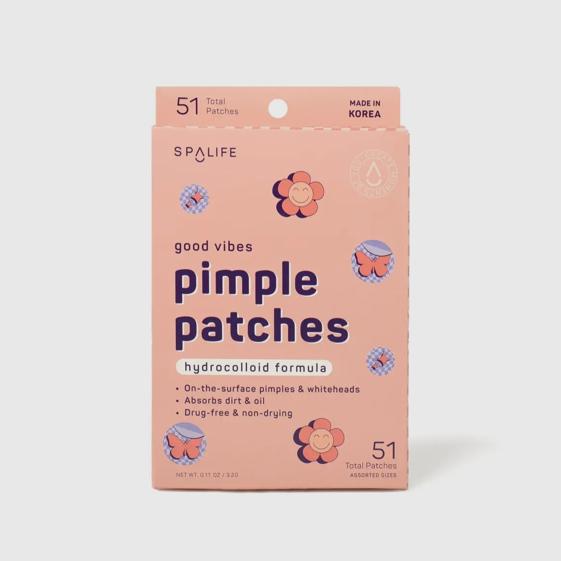 Good Vibes Hydrocolloid Pimple Patches