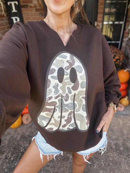 Camo Ghost Sweatshirt