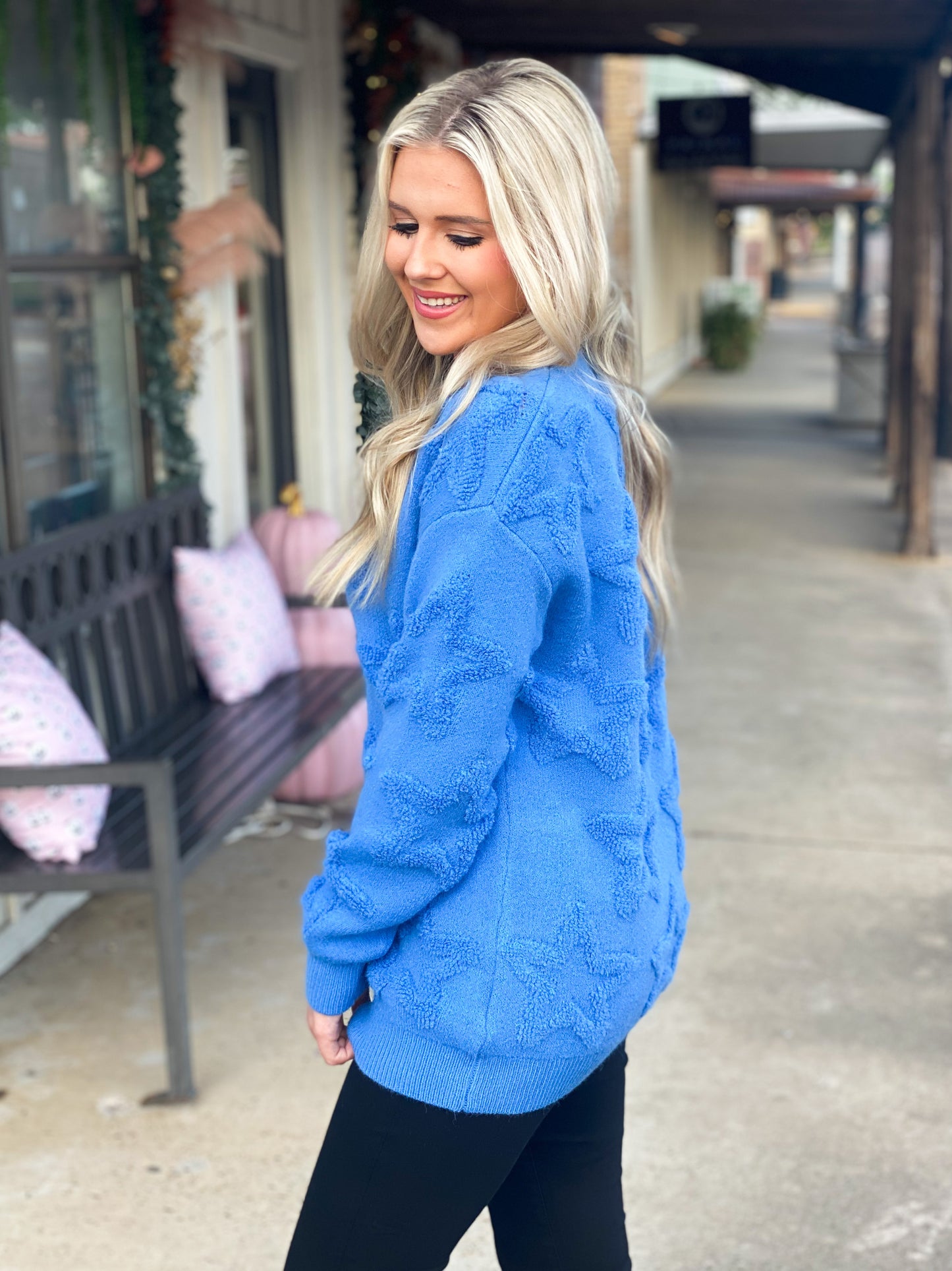 Stars Go Blue Sweater