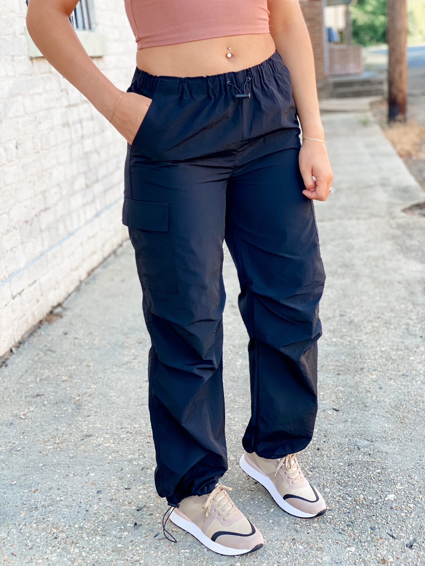Pop Out Parachute Pants