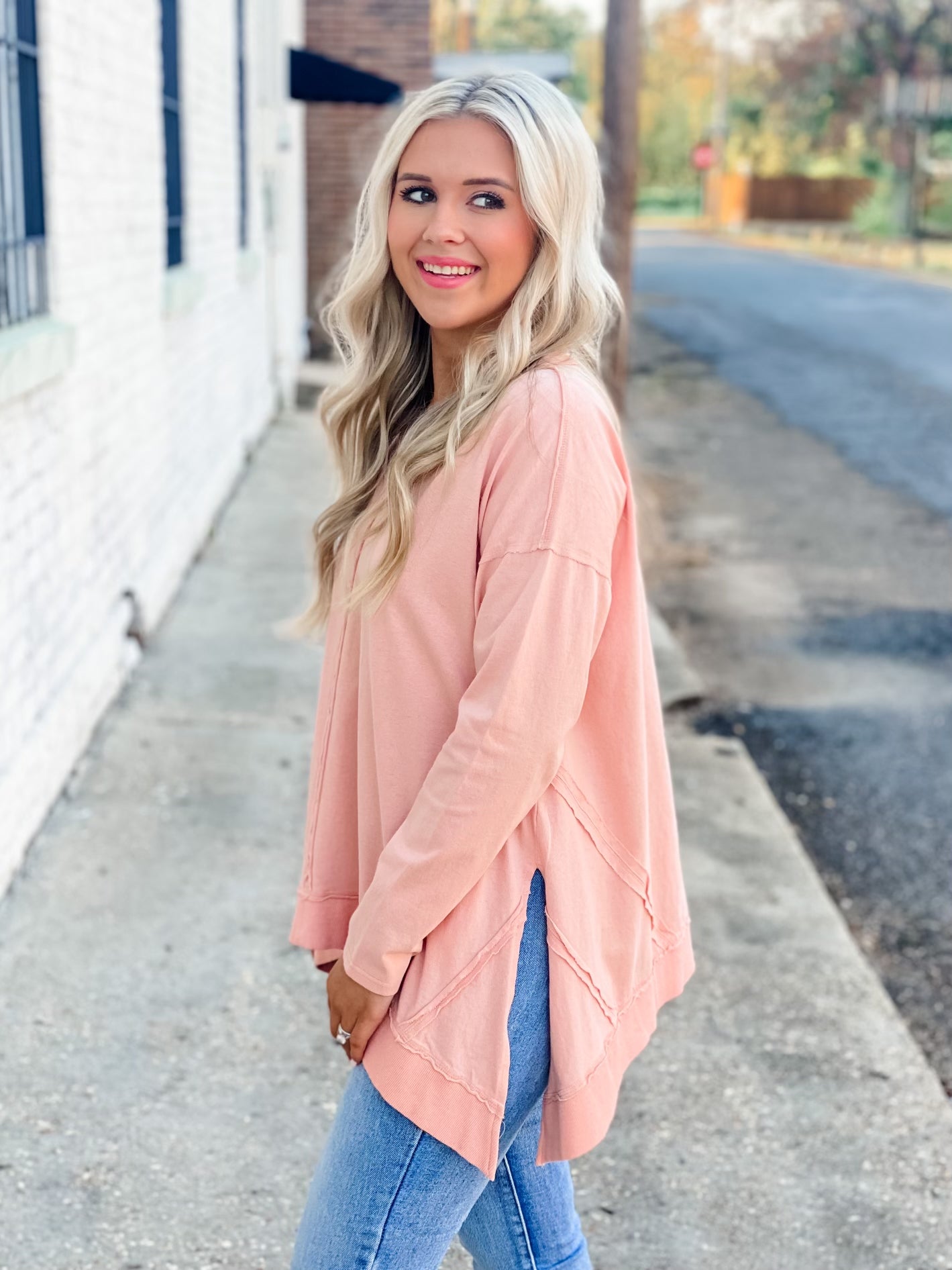 Love Me Not Top PEACH