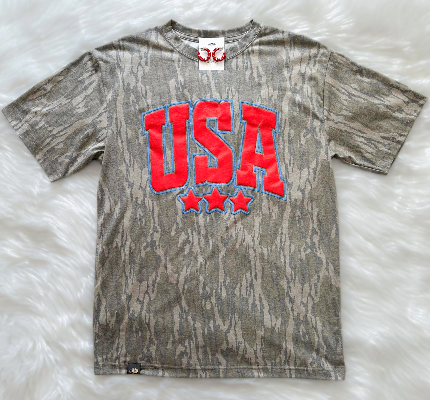 USA Stars Puff Tee