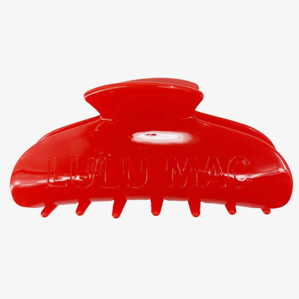 Lulu Mac Hair Clip RED
