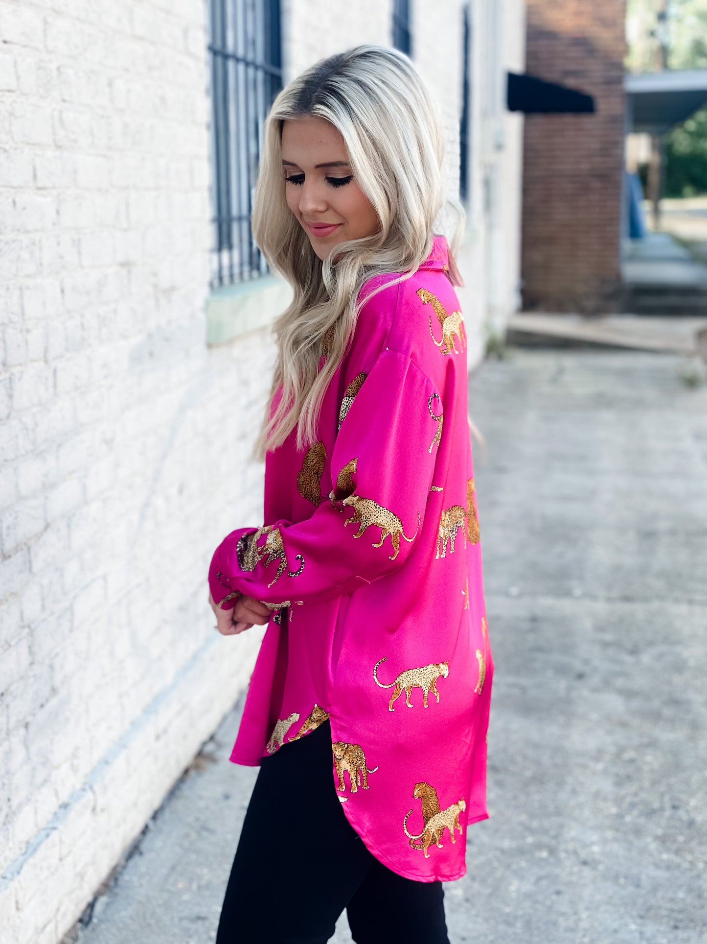 Exceptionally Chic Button Top