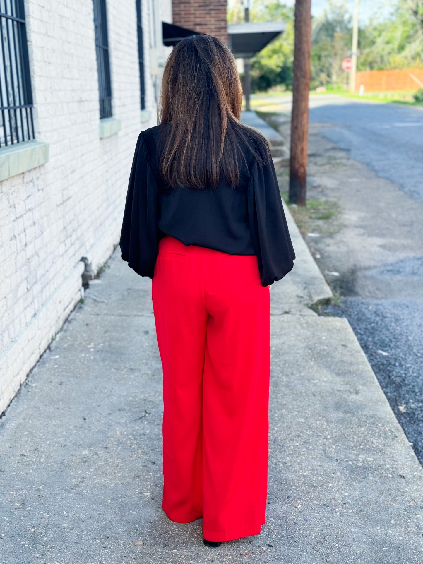 Holiday Happiness Pleated Pants