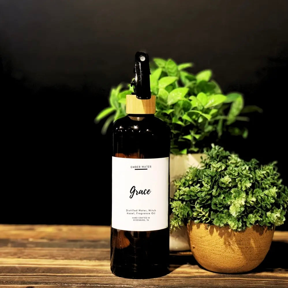 Ember Water 16 oz Room + Linen Spray GRACE