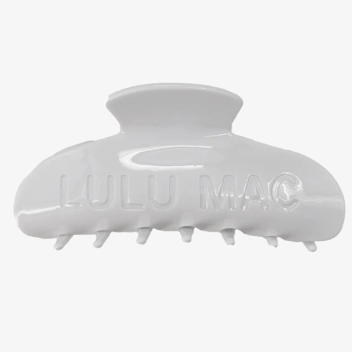 Lulu Mac Hair Clip WHITE