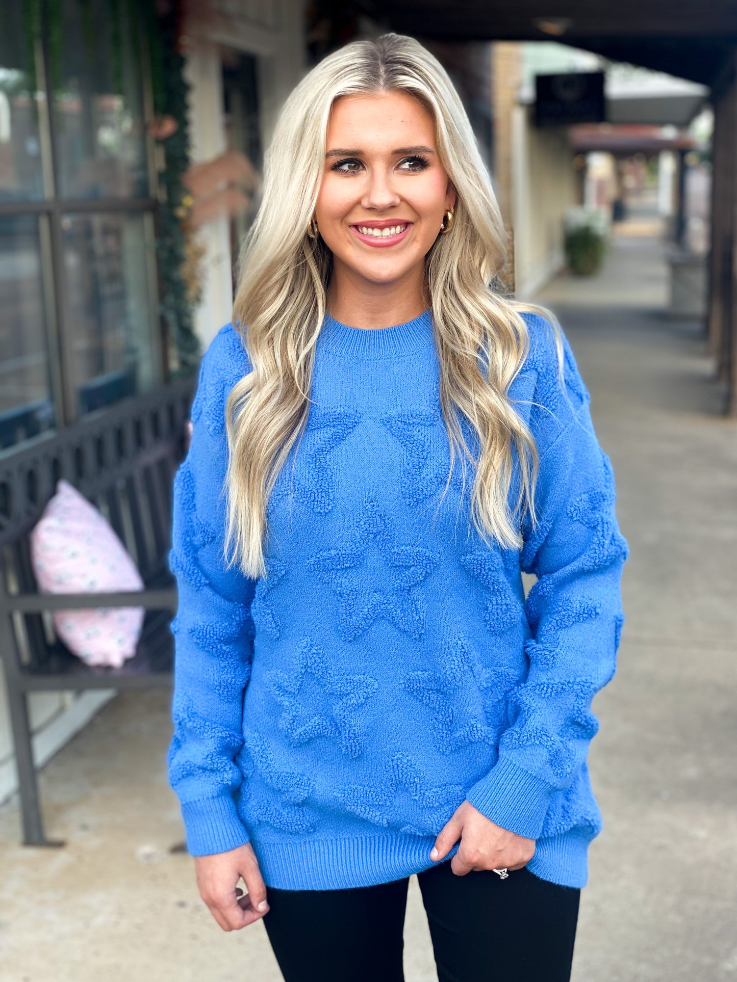 Stars Go Blue Sweater