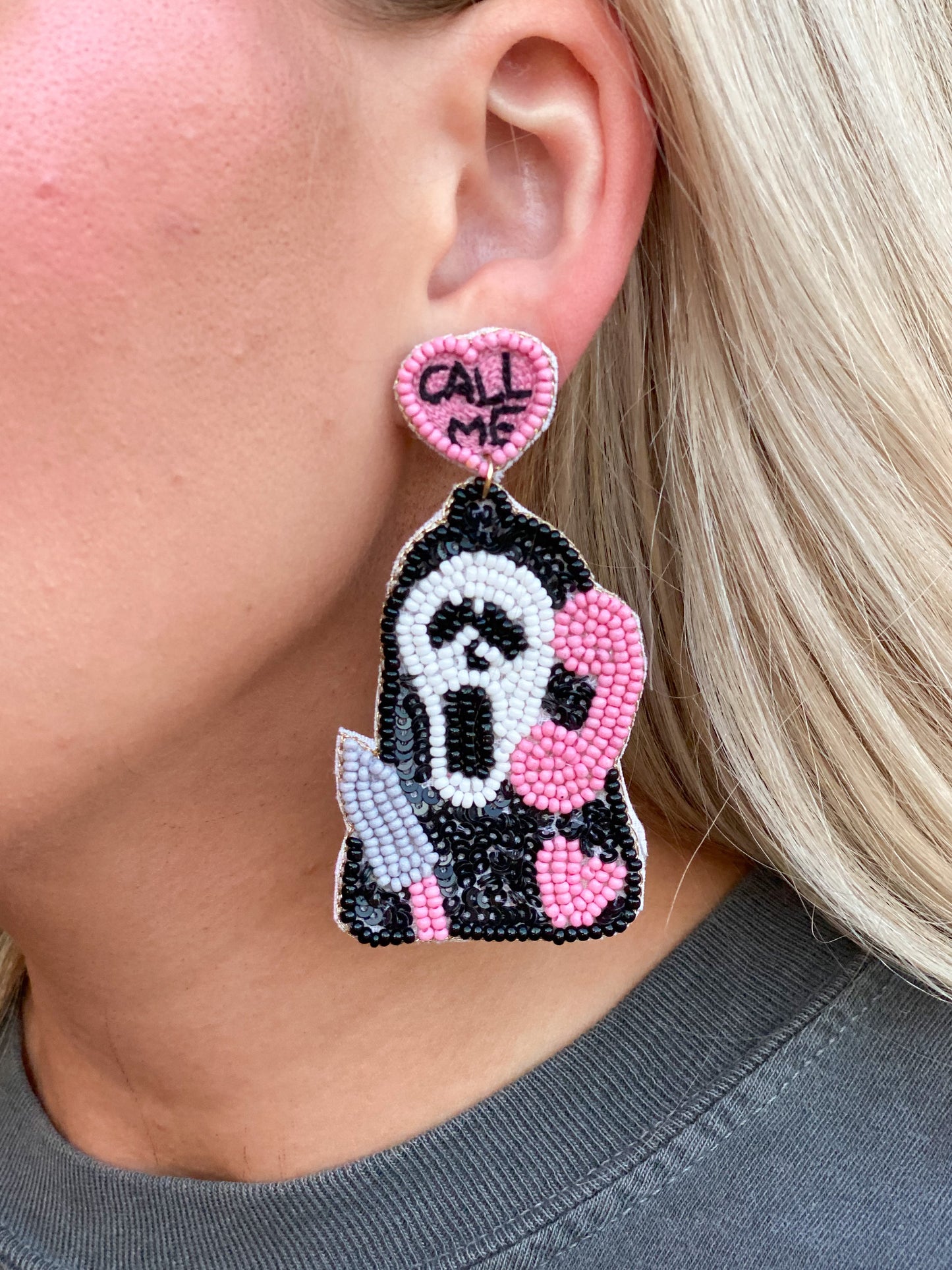 Call Me Ghost Earring