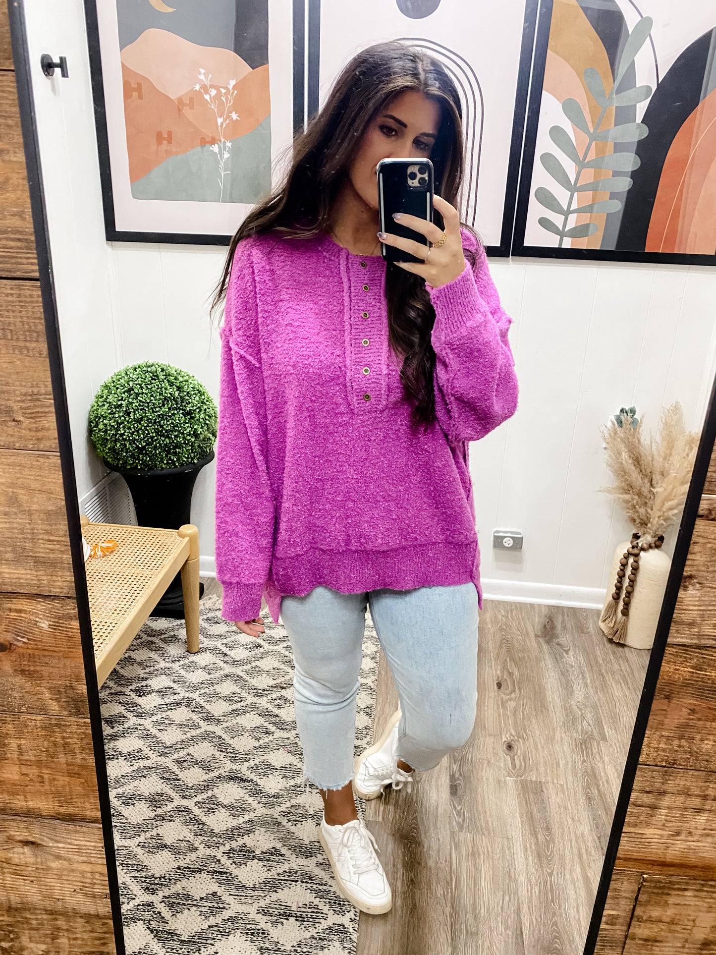 Never Pretend Pullover Sweater