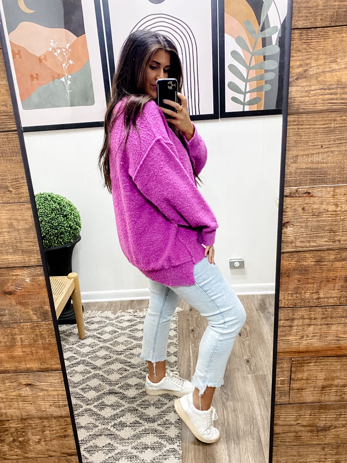 Never Pretend Pullover Sweater