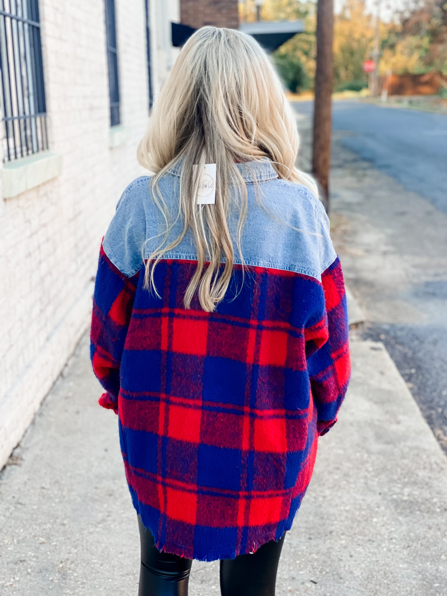 Fall Mixer Denim Shacket