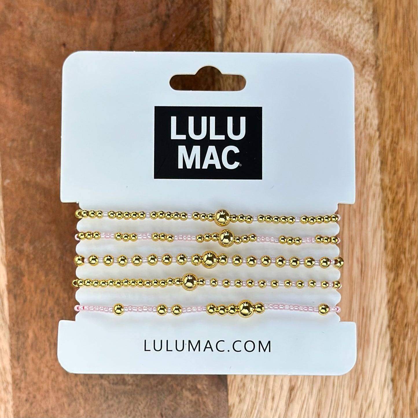 Lulu Mac Bracelet Set LIGHT PINK