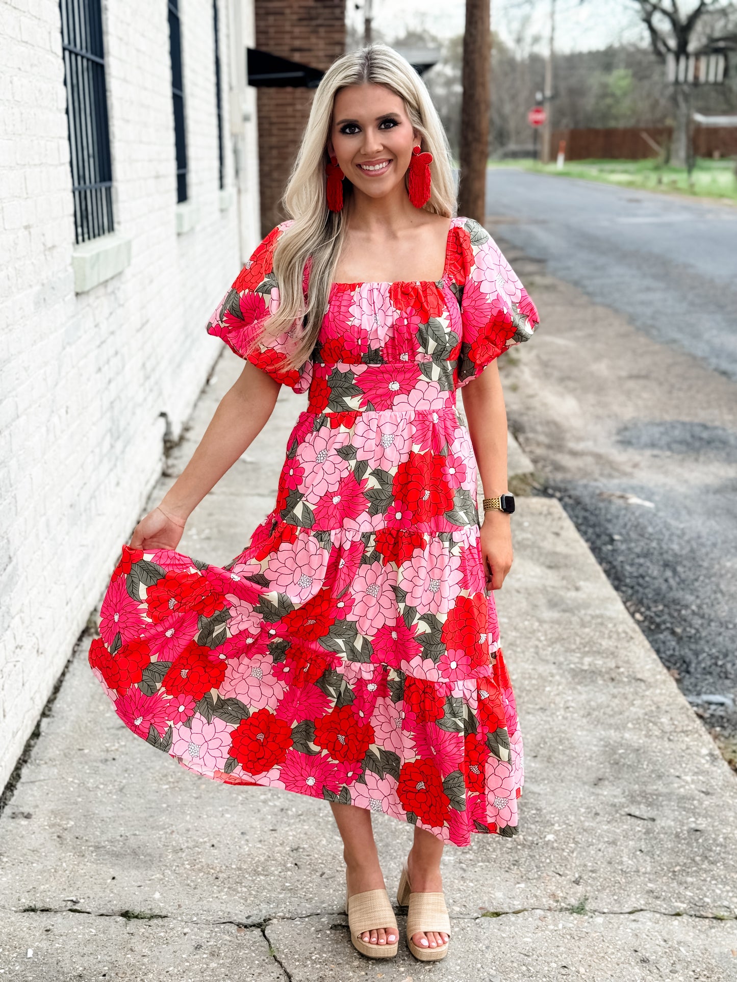 Intense Love Floral Dress