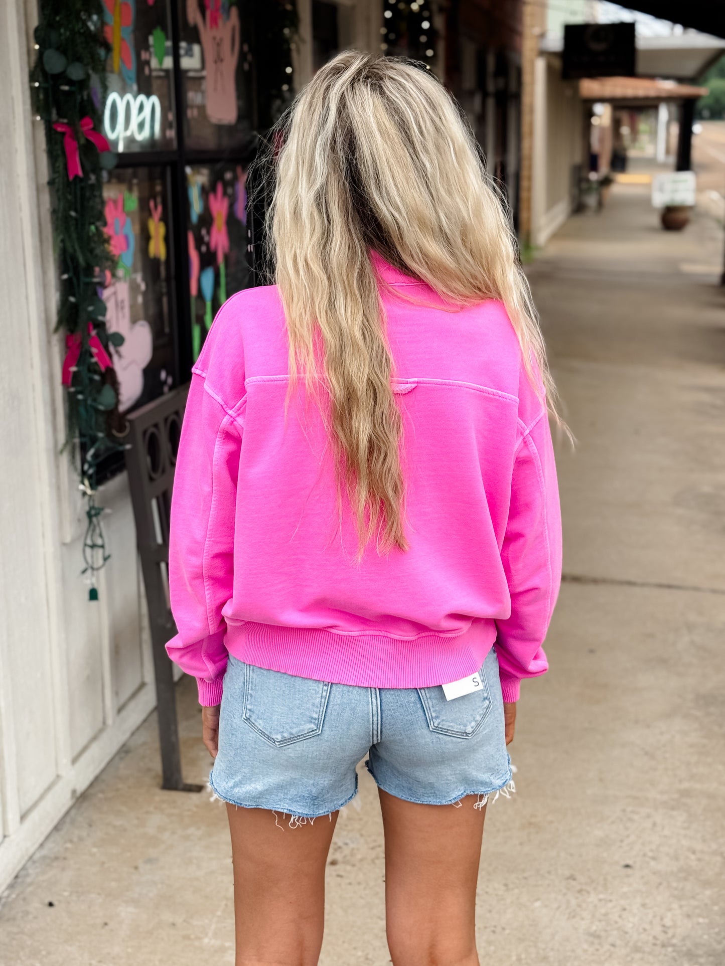 Count Me In Pullover PINK