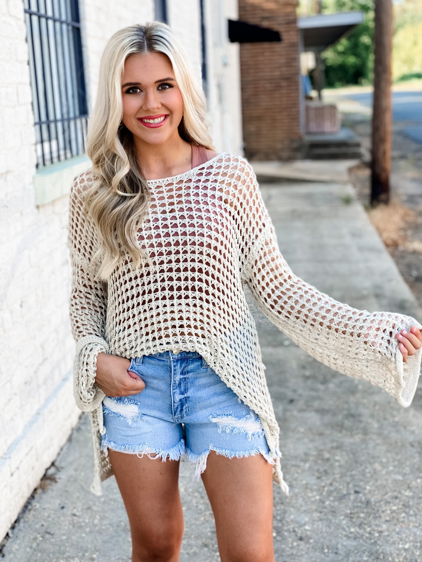 Breezy Day Crochet Top