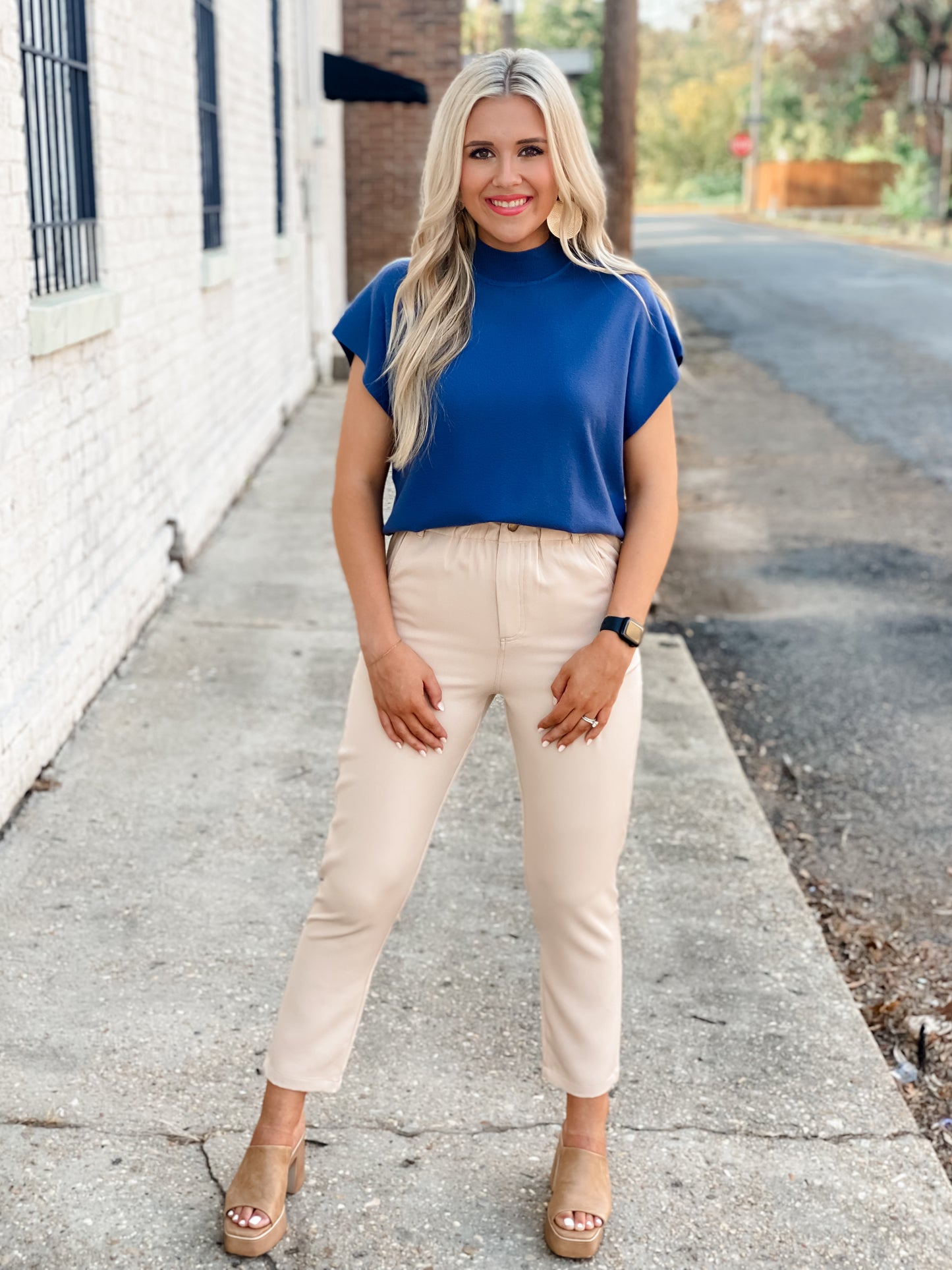 Sharp Witted Straight Leg Pants