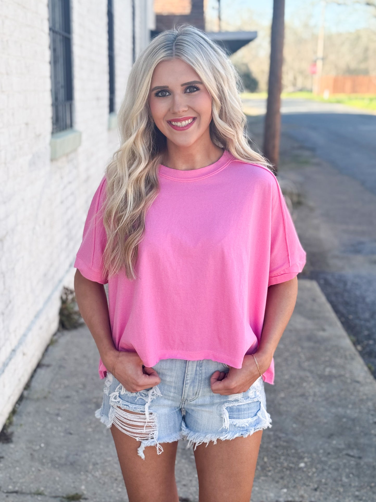 Spring Day Top PINK