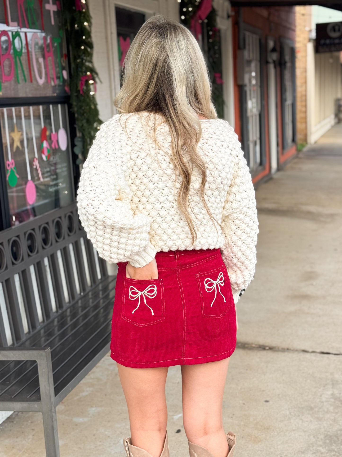 Sweetest Gesture Corduroy Skirt