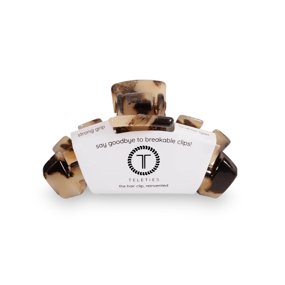 Teleties Classic Blonde Tortoise Claw Clip | Small