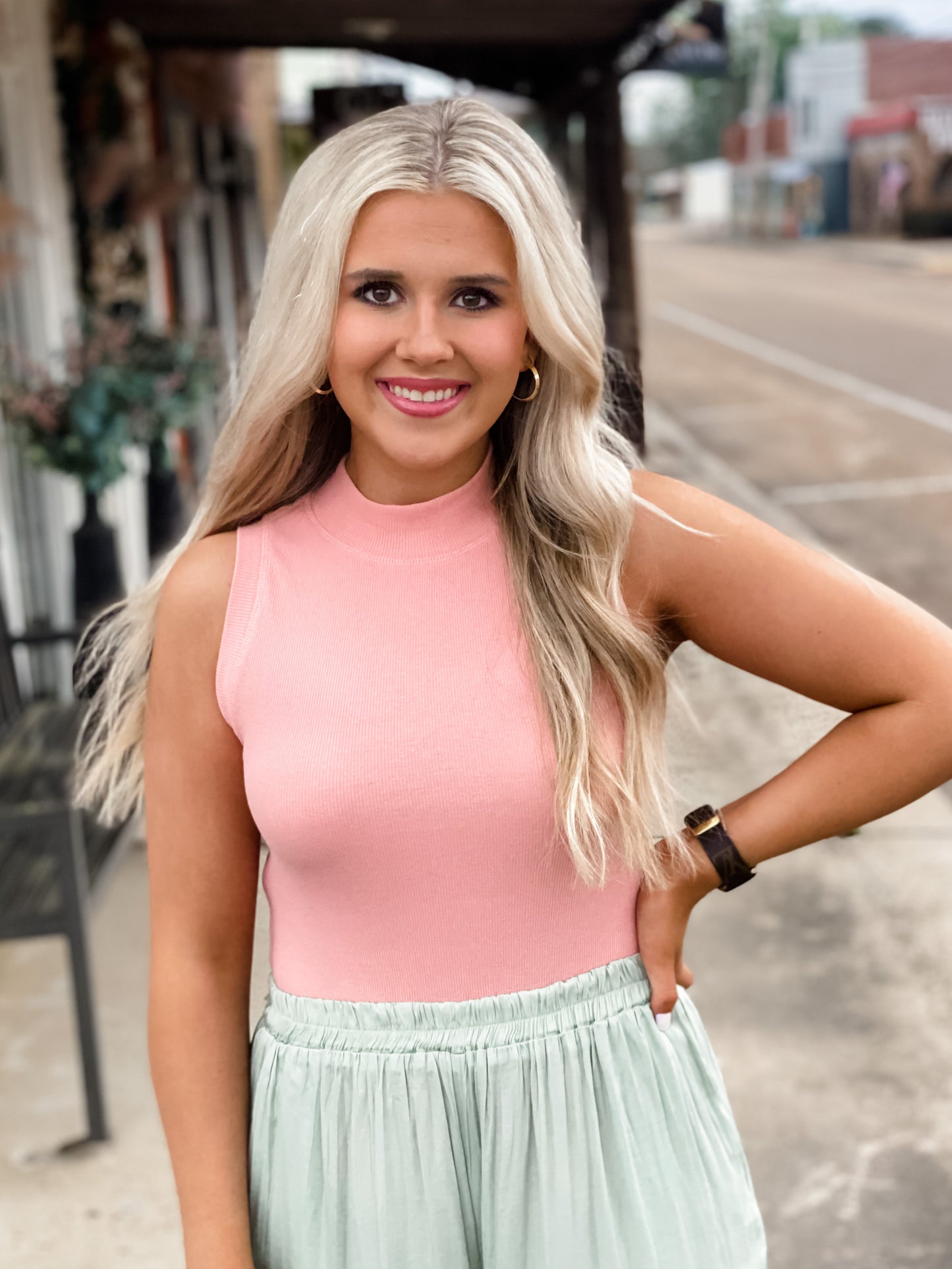 Express It All Bodysuit MAUVE