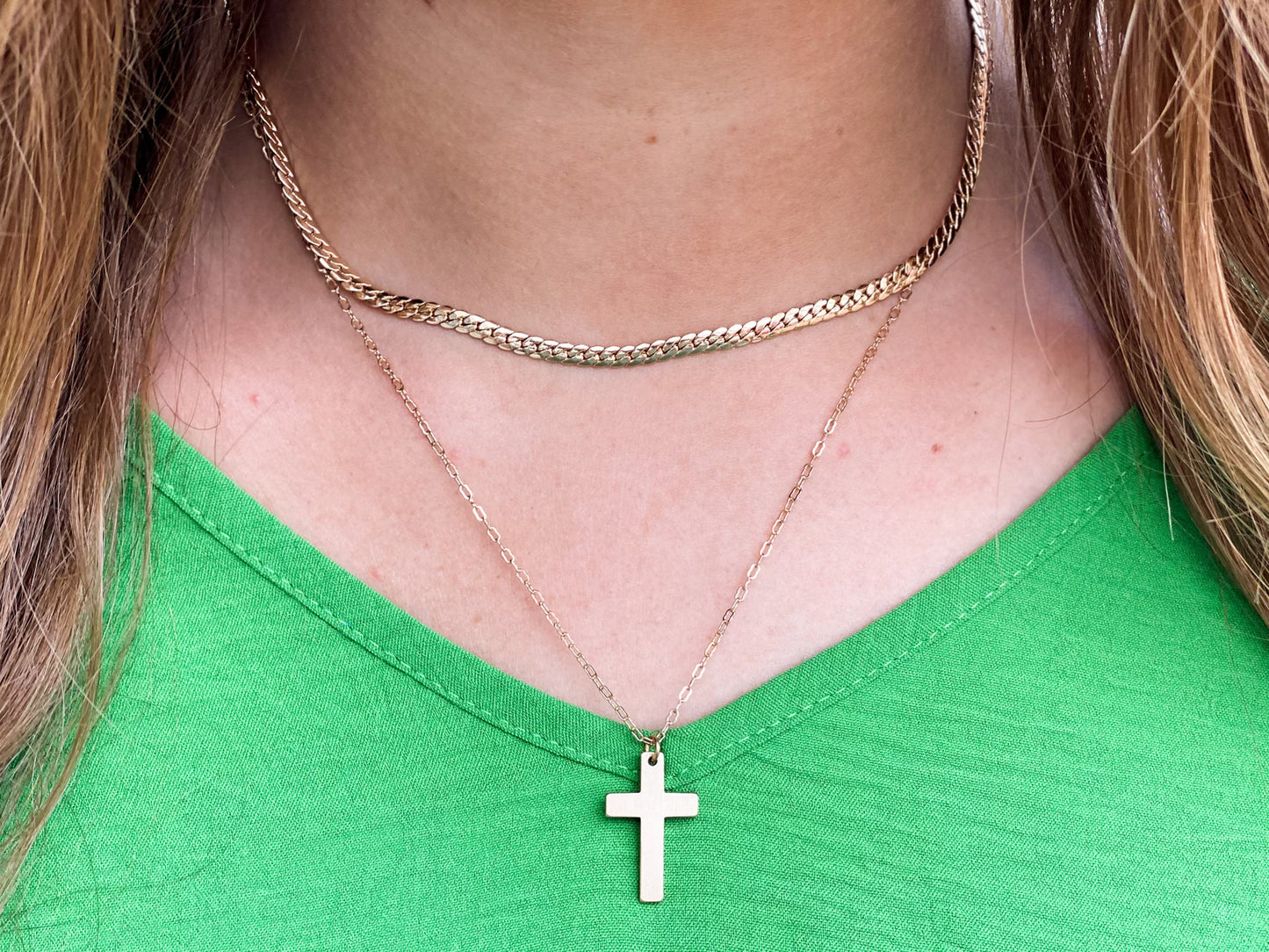 Cross My Heart Necklace