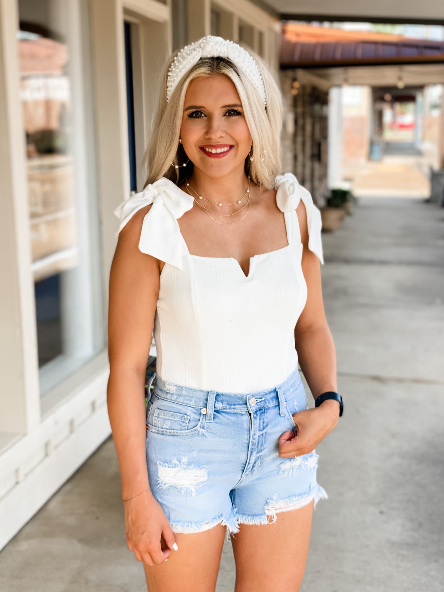 Poised Romance Bodysuit