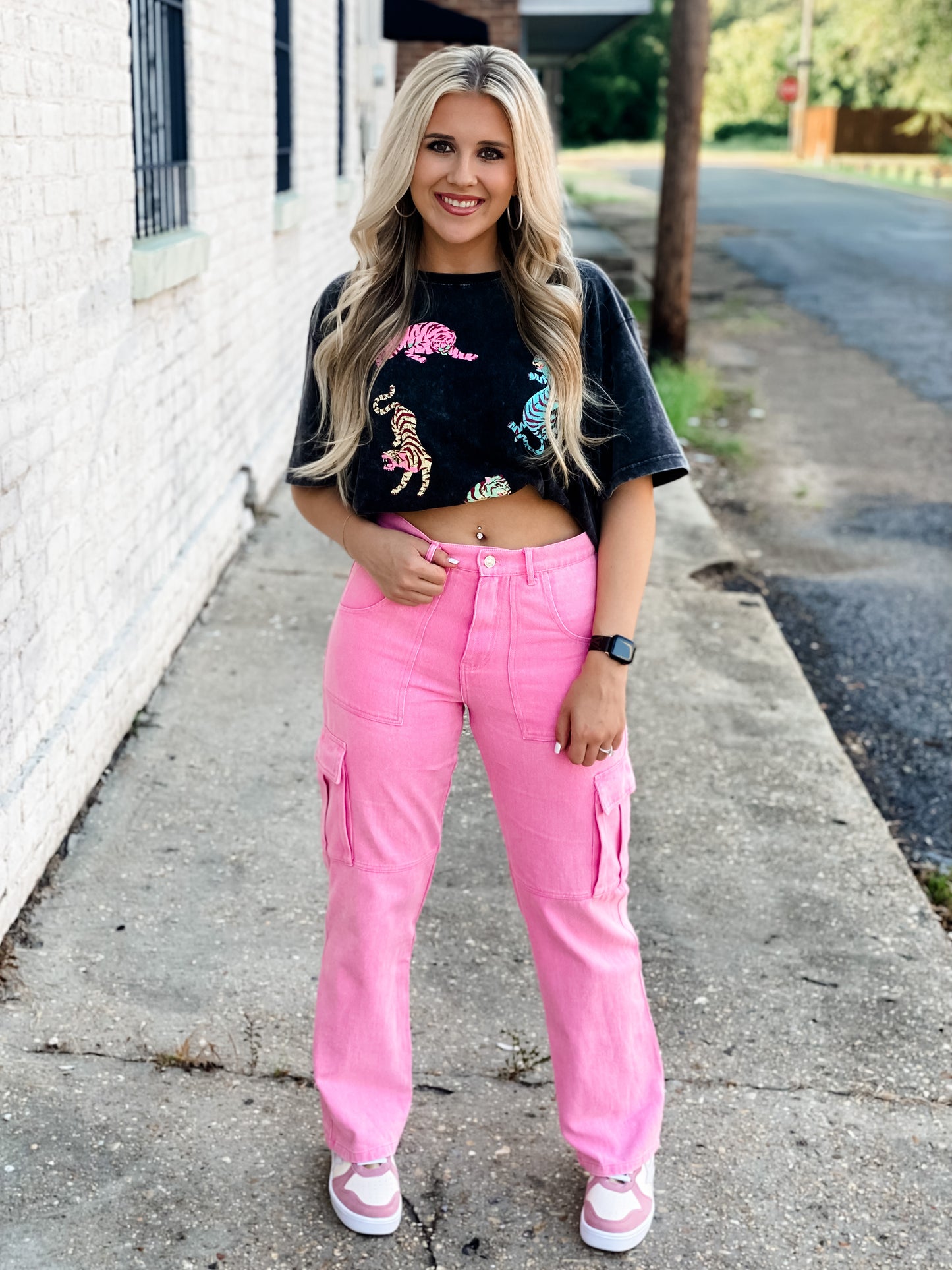 Barbie Girl Cargo Pants