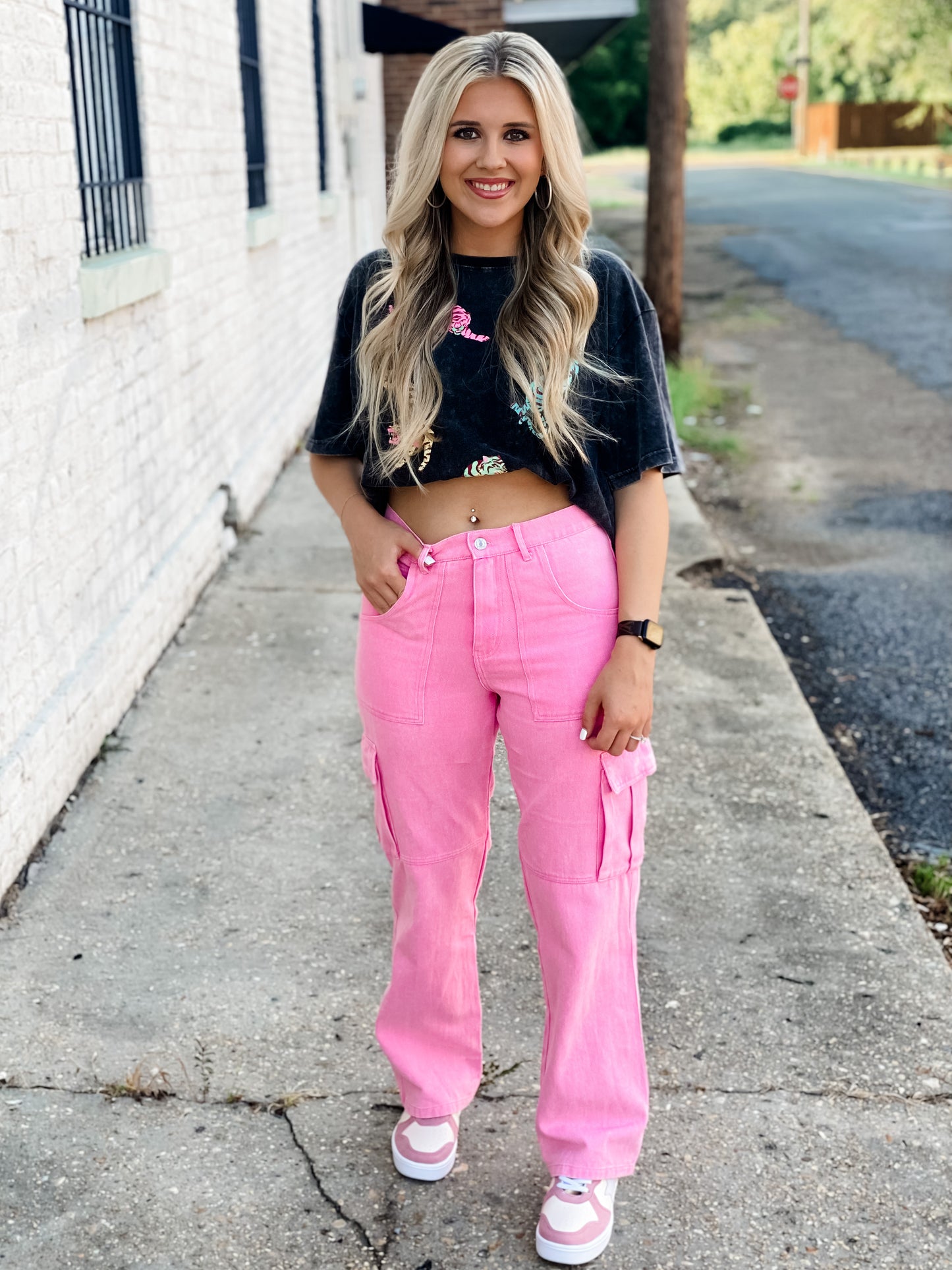 Barbie Girl Cargo Pants