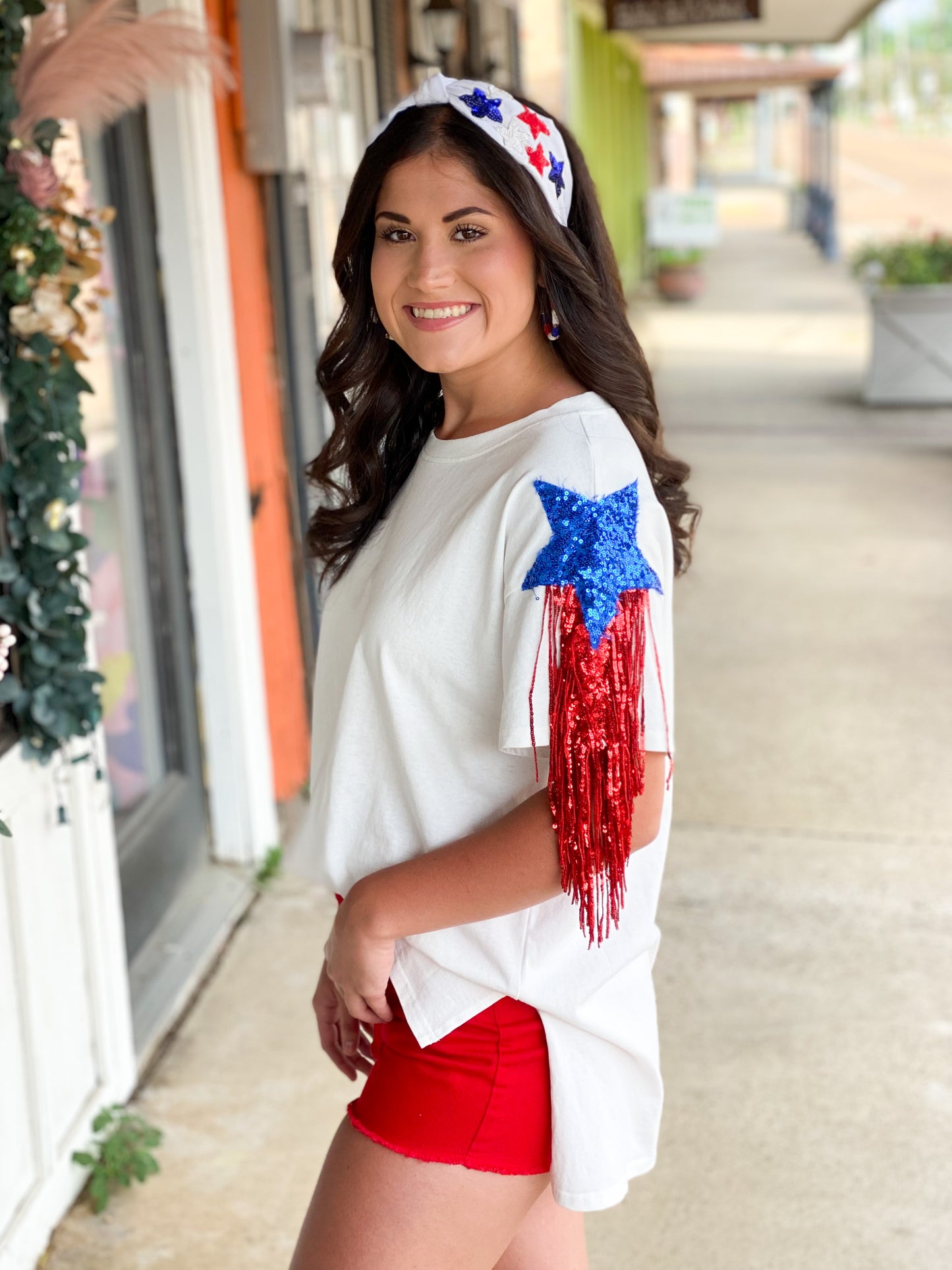 Miss USA Sequin Top