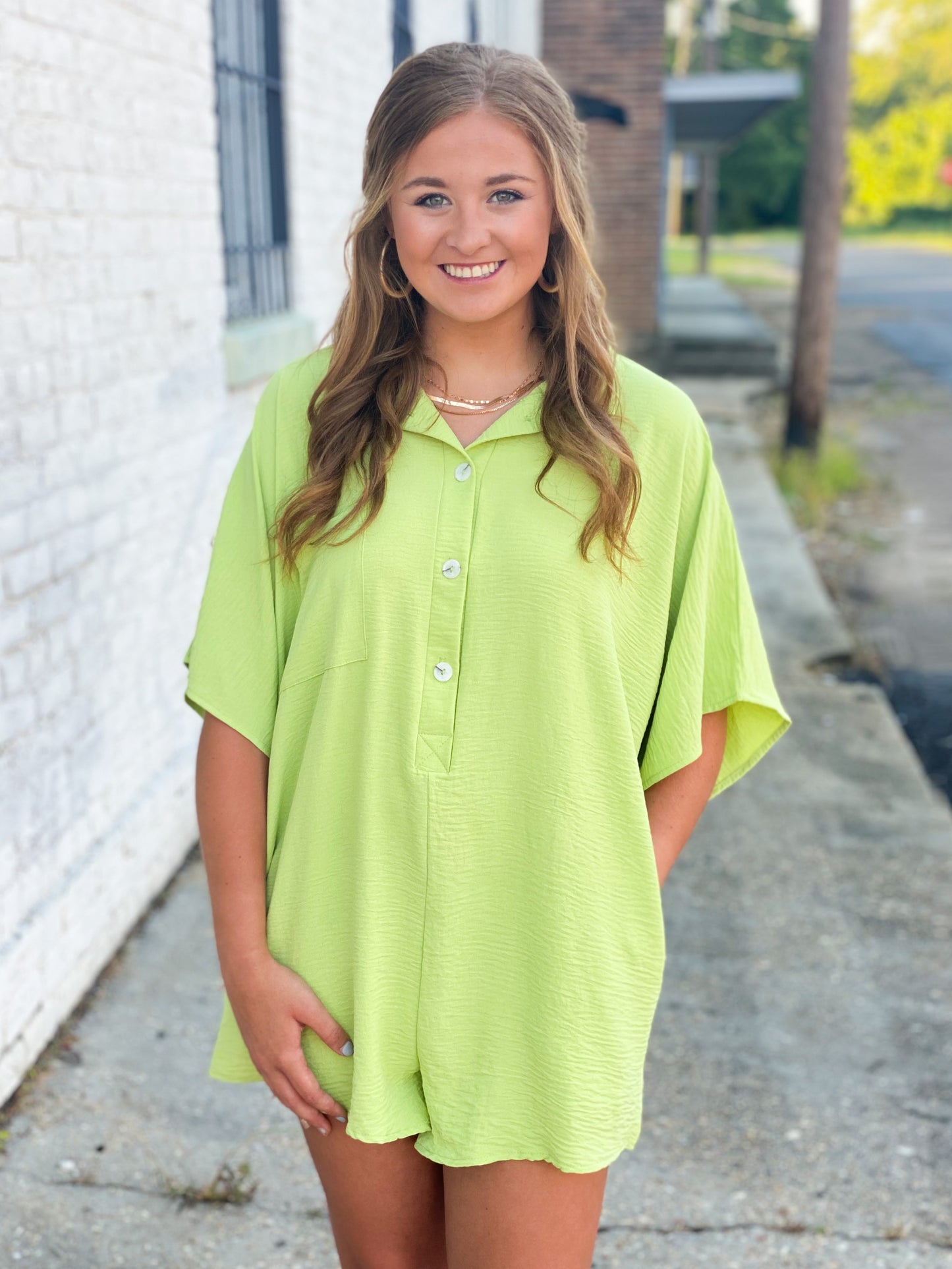 Friendly Smiles Romper