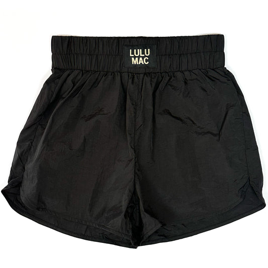 Lulu Mac Solid Shorts BLACK
