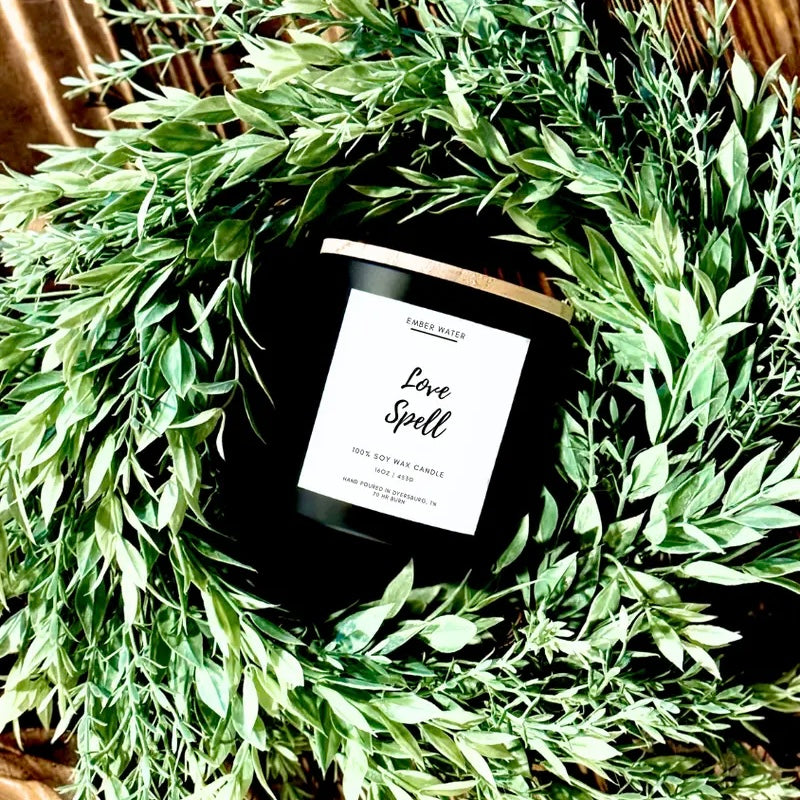 Ember Water 16 oz Candle LS