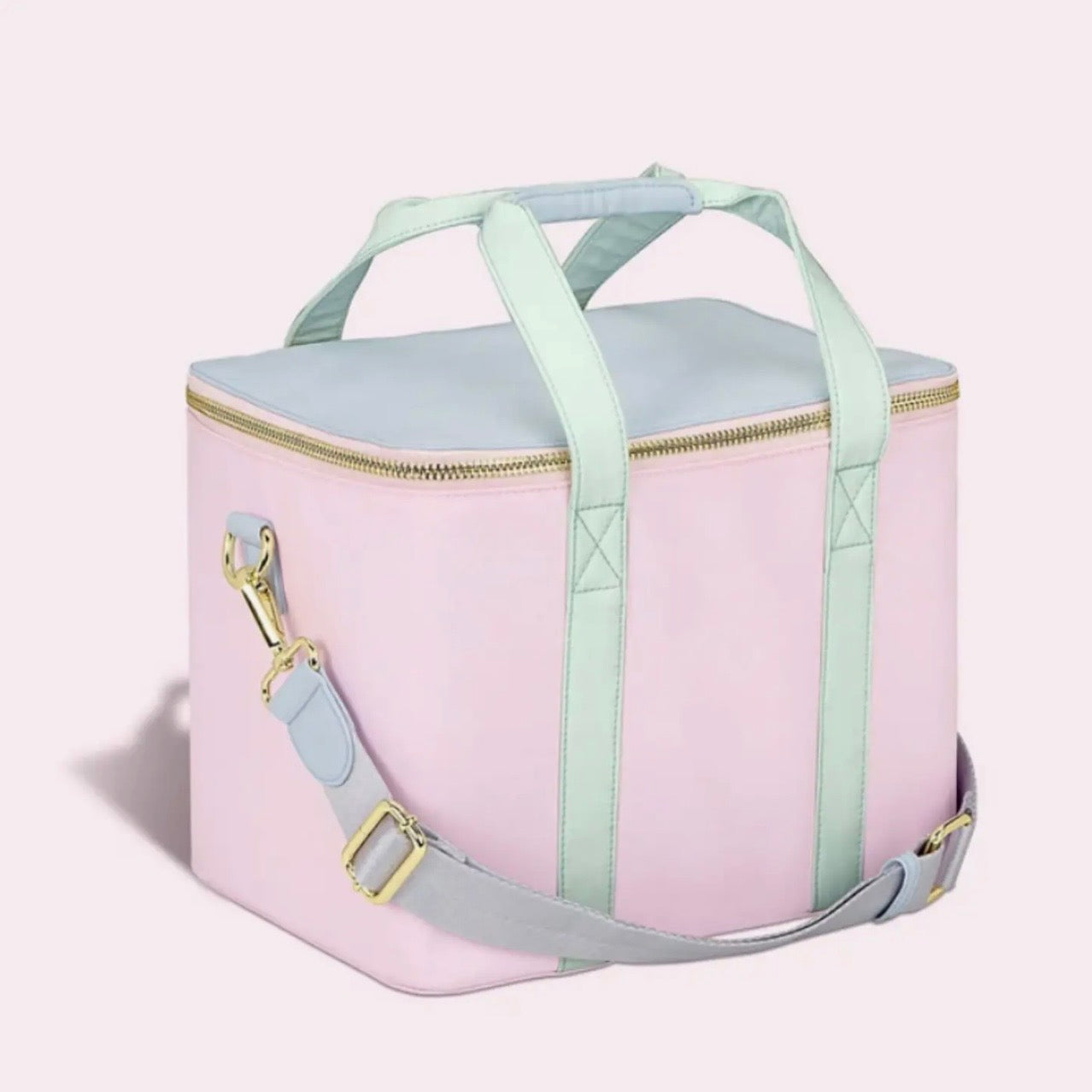Pastel Cooler Tote Lunch Bag