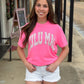 Lulu Mac Camo Tee NEON PINK