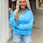 Count Me In Pullover BLUE